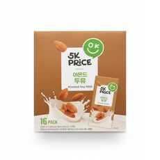 5K프라이스 아몬드두유, 16개, 190ml