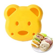 한입 곰돌이 샌드위치틀 식빵틀 L346