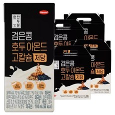 검은콩 호두아몬드 고칼슘 저당 64개 190ml