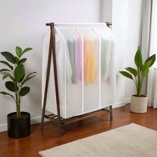 방수 먼지 방지 행거 커버 가리개 덮개 가림막 옷커버 의류 옷장 옷보관, 사일로-특대형, 1개, 1개입