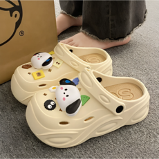 비브온 푹신한 여성 키높이 통굽 슬리퍼