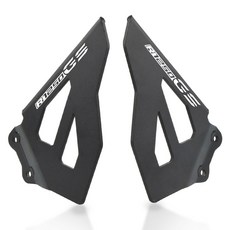 CNC 힐 보호 커버 브레이크 실린더 가드 오토바이 호환 악세사리 BMW R1200GS R1250GS R 1200 GS LC 1250 어드벤처, R1250GS LOGO