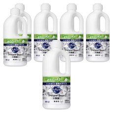 Kao 花王 Cucute 珂珂透 Natural Days + 廚房洗碗精補充包, 6個, 1.25L