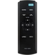 RUE-4202 알파인 카 스테레오 CDE-HD137용 리모컨 교체BT CDE-HD138BT CDE-HD148BT CDE-164BT CDE141 UTE93DAB CDE-190R