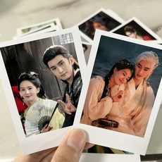 劉詩詩張雲龍等明星劇照拍立得卡片，精美印刷，偶像周邊收藏，粉絲必備, 1個, [劇照]淮水竹亭劇照,3寸30張