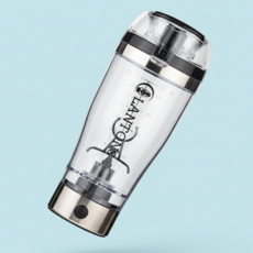 랜턴스 원터치 믹스 텀블러 휴대용 자동쉐이커 (건전지방식), 브라운, 1개