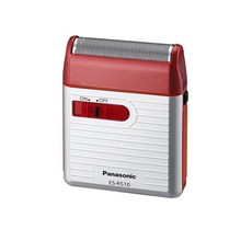 파나소닉 휴대용 면도기 건전지 미니면도기 RS10 국내입고, 1개, 레드