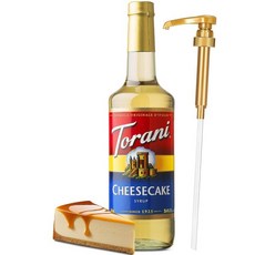 홈카페 일 시럽 토라니 치즈케이크 리틀 스퀴트 펌프 750ml 25.4 온스, 1개