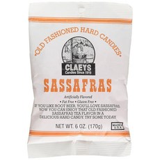 클레이스 올드 패션 하드 캔디 사사프라스 6온스 봉지, 6 Ounce Pack of 1