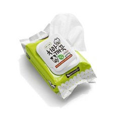 [1+1] 치아 관리 물티슈 캡형 30매 구강 청결 티슈 세정 고양이 냥이 sc0+0018vi, 30