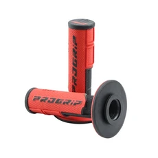 7/8인치 22 24mm 오토바이 그립 핸들바 KTM 야마하 유니버설 핏 바이크 모토크로스 고무 젤 6가지 색상, 06 red