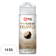 백설 찍어먹는 트러플솔트, 50g, 14개
