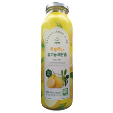 하루하나 유기농 레몬즙, 1개, 480ml