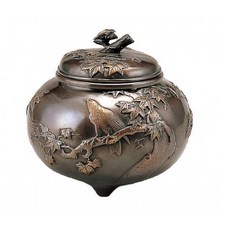 【新月集】高岡銅香爐 - 日本蠟型鑄造高岡銅器香爐, 1個