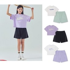 매장정품 탑텐키즈 25년 SS (여아) 에코쿨링 쇼츠 셋업 MKF2IP2203 102154
