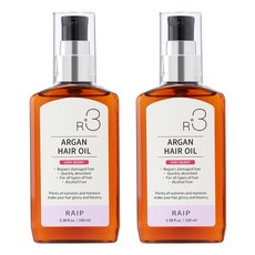 라입 R3 아르간 헤어 오일 베리베리, 100ml, 2개