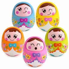 홀라 롤리폴리 오뚝이 유아용품 어린이장난감, 1개