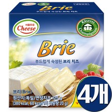 매일 카스텔로 브리치즈 125g 4개입/숙성치즈/냉장무배, 4개