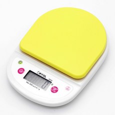오펠 주방저울 3kg 대용량 OF-3004A, 머스타드