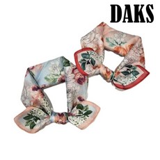 닥스 플라워 패턴 나염 손수건 2 COLOR DKI1421 FQX414 DXI666