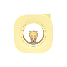 카카오프랜즈 춘식이 피규어 무드등 미니 초음파 가습기 해달 춘식이, 옐로우
