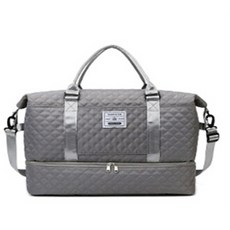 台灣本土貨 4色防水大容量瑜伽健身闆託特包廠家直銷, 大灰, 1個