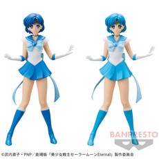BANDAI SPIRITS 代理版 美少女戰士 GLITTER&GLAMOURS -SUPER SAILOR MERCURY- 景品 公仔, 1個, B款