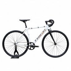 2025 아메리칸이글 트리가S 픽시 700c 자전거 브레이크장착 완조립, 화이트, 1개, 480cm