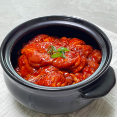 [로얄푸드] 냉동_오리목살 고추장주물럭, 2개, 500g