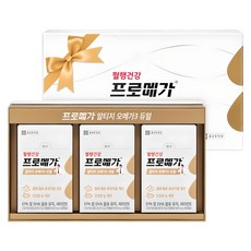 Chong Kun Dang 鍾根堂 Pro Mega rTG Omega-3維他命E膠囊禮盒組, 180顆, 1個