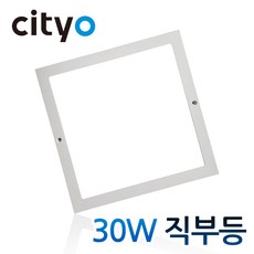 씨티오 LED 바로 사각 직부등 30W 주광색 330mm, 사각 직부등 30W - 주광색, 1개