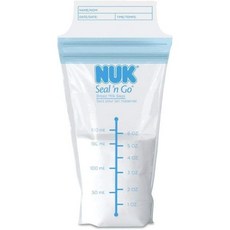 누크 실리콘 젖병 NUK 62897 실링고 저장백 50개입 다양 디자인