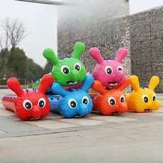 에어사다리 바운스 장애물 징검다리 소품 체육 튜브 달리기 풍선 운동회 경주 레크레이션, 5. 8인승 계단