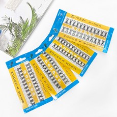 헤세드 (카드형) 양장 후크 치마 블라우스 걸고리 후크 (24쌍), 1세트, 블랙 1호