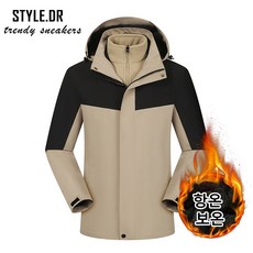 STYLE.DR 겨울 방수 바람막이 자켓 데일리룩 경량 남녀공용 아웃도어 등산복 바람막이