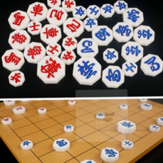 장기 알 학습용 놀이용 가족 장기 보드 게임 전통 선물 소품 부품