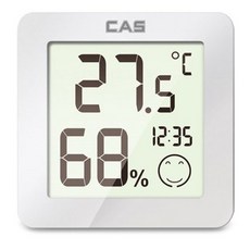 카스 디지털 온습도계 T023, COLOR WHITE, 1개