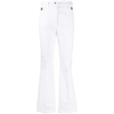 파투 로고 자수 플레어 진