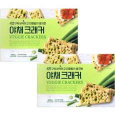 야채 크래커, 2개, 340g