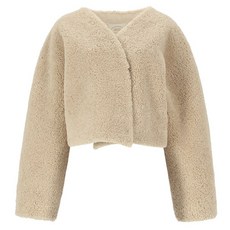 [백화점 홈쇼핑 정품] 에이비에프지 루즈핏 퍼 무스탕 자켓 재킷 APY4QF31K