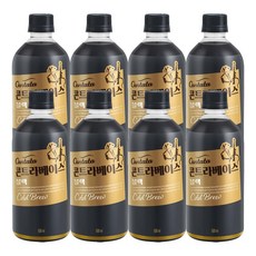 칸타타 콘트라베이스 콜드브루 블랙, 500ml, 8개