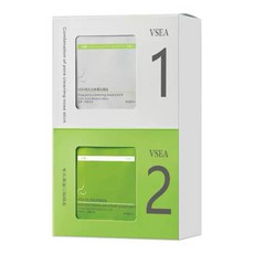 VSEA 毛孔潔淨清膚鼻貼, 1組, 清新風綠色鼻貼, 5入