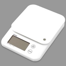 드레텍 전자저울 5kg (화이트) (KS-514WT), 화이트