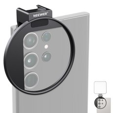 휴대폰 HD 편광 필터 및 콜드 슈 클립용 NEWER 67mm CPL 휴대용 파우치 청소용 천 iPhone 16 15 Pro Max Plus 14 13 삼성 갤럭시 S24 DSLR, 1 Adapter Ring, 1개