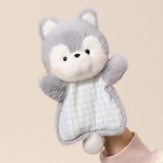 귀여운 애착인형 봉제인형 말랑 스퀴시 양 인형 선물용 장식, 1개, 허스키, 16cm