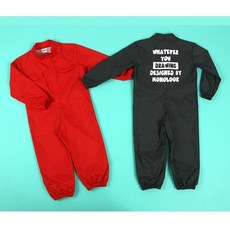 컬러 전신미술가운 아동 앞치마 놀이복 모래놀이 유아 hil*684WI