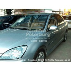 比德堡崁入式晴雨窗【內崁式-標準款】三菱Mitsubishi New Virage 2001-2007年專用*原廠品質, New Virage 全車