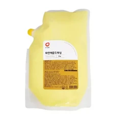 공방 냉장 파인애플드레싱 2kg 파인애플 소스 드레싱 샐러드, 1개