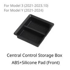 Tesla Model 3/Y/3 Highland Model Y Juniper 2025+ 중앙 제어 보관함 주최자 트레이 팔걸이 큐비 서랍 액, 06 M3Y Silicone Sets