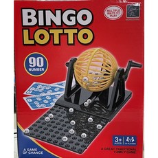 HONG GUANG TOYS Bingo Lotto 90球 賓果機 樂透機 搖獎機, 1個